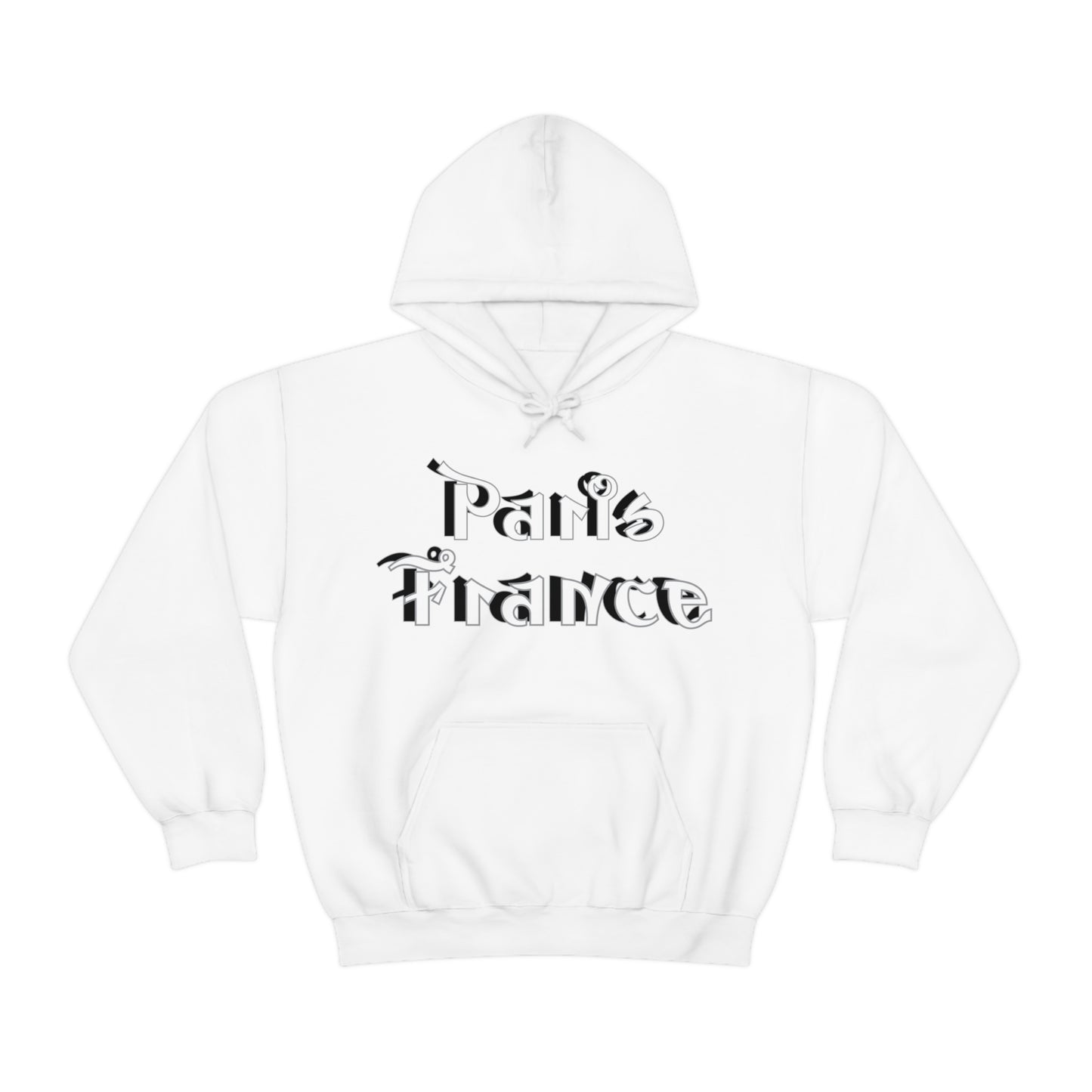 Paris France Graffitty Hoodie