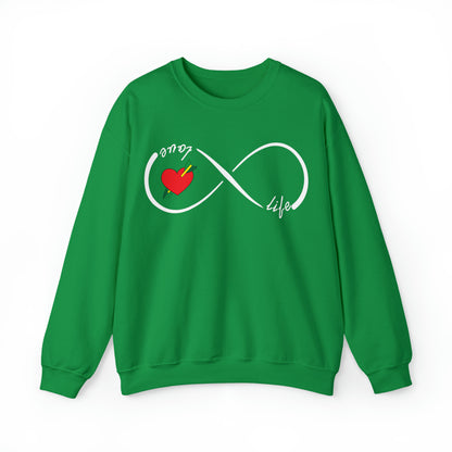 Love life infinity Crewneck Sweatshirt