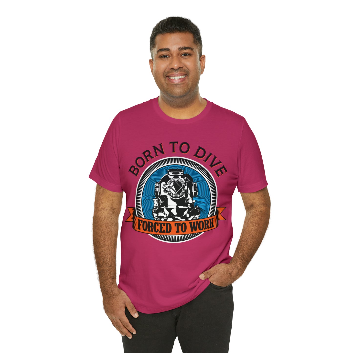 Born to dive force to work T-Shirt