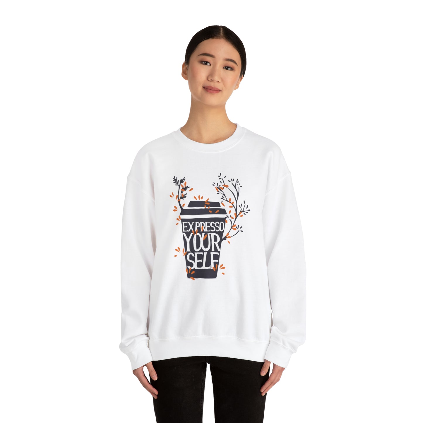 Expresso your self Crewneck Sweatshirt