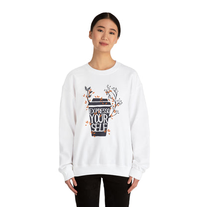 Expresso your self Crewneck Sweatshirt