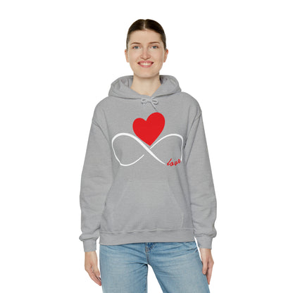 Love Infinity Heart Hoodie