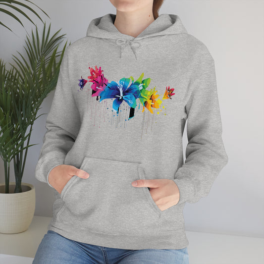 Beautiful colorful flowers Hoodie