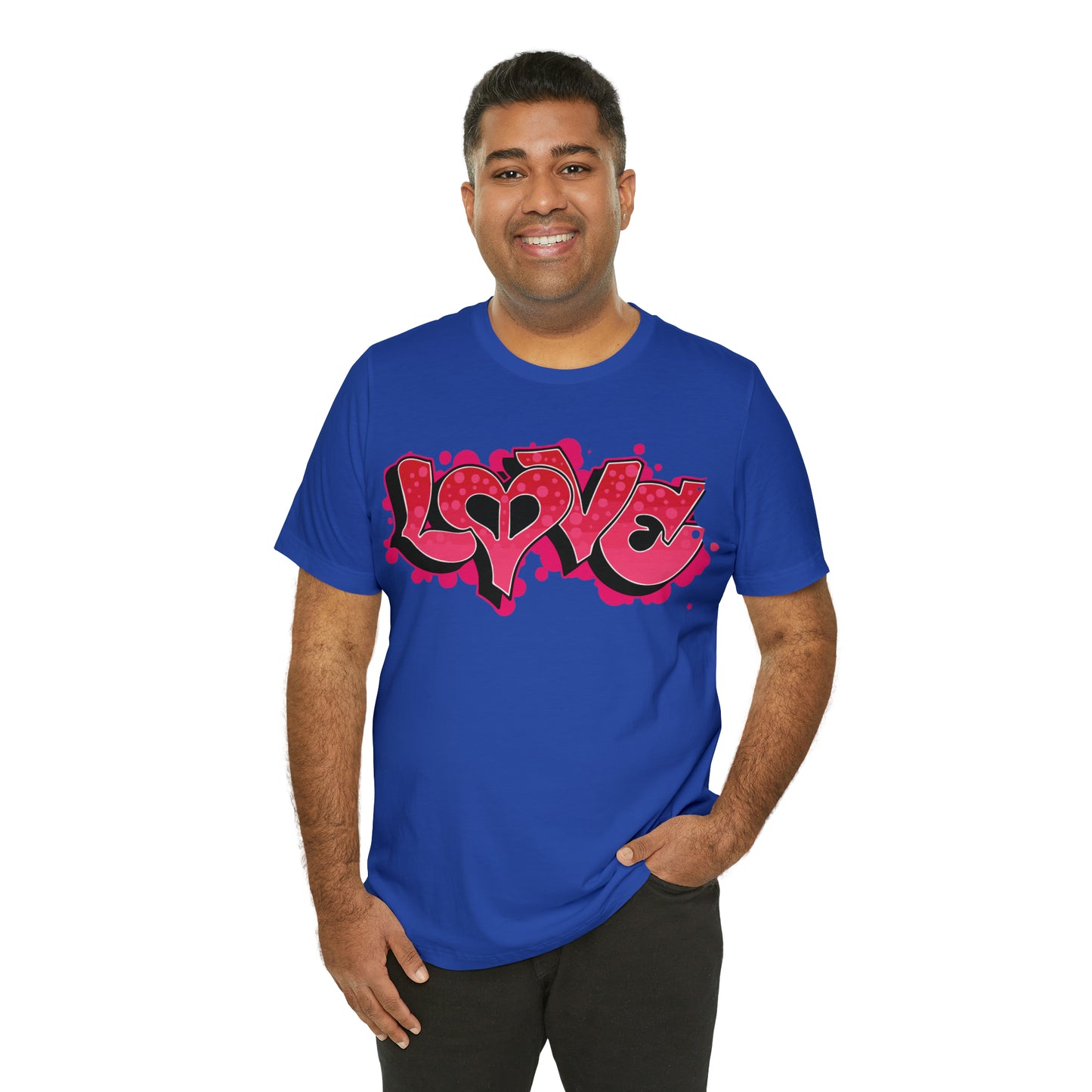 Peace and Love graffiti T-Shirt