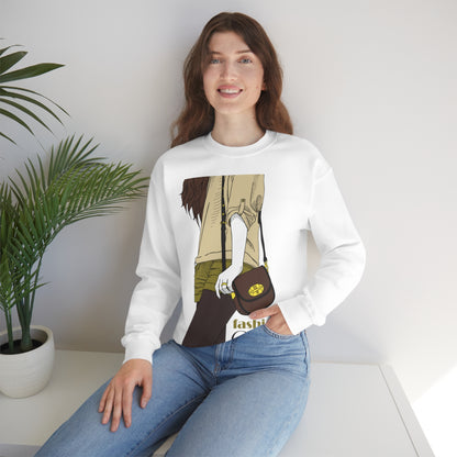 Fashion girl Crewneck Sweatshirt