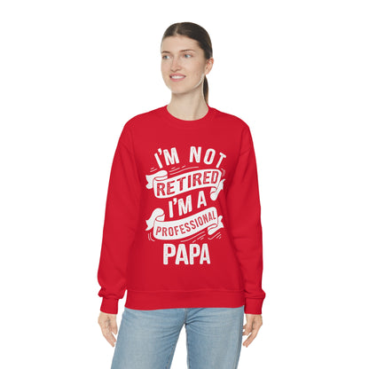 Professional Papa Crewneck Sweatshirt