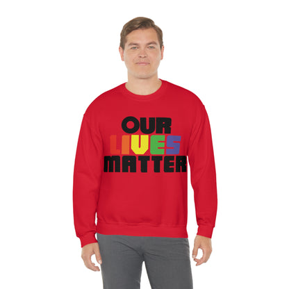 Our lives matter 1 Crewneck Sweatshirt