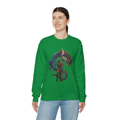 Colorful dragon guardian Crewneck Sweatshirt