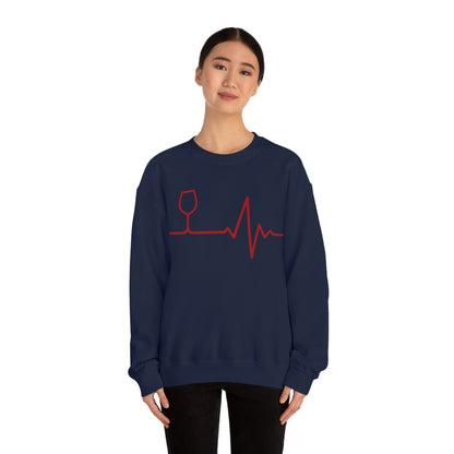 Red Wine Life Crewneck Sweatshirt