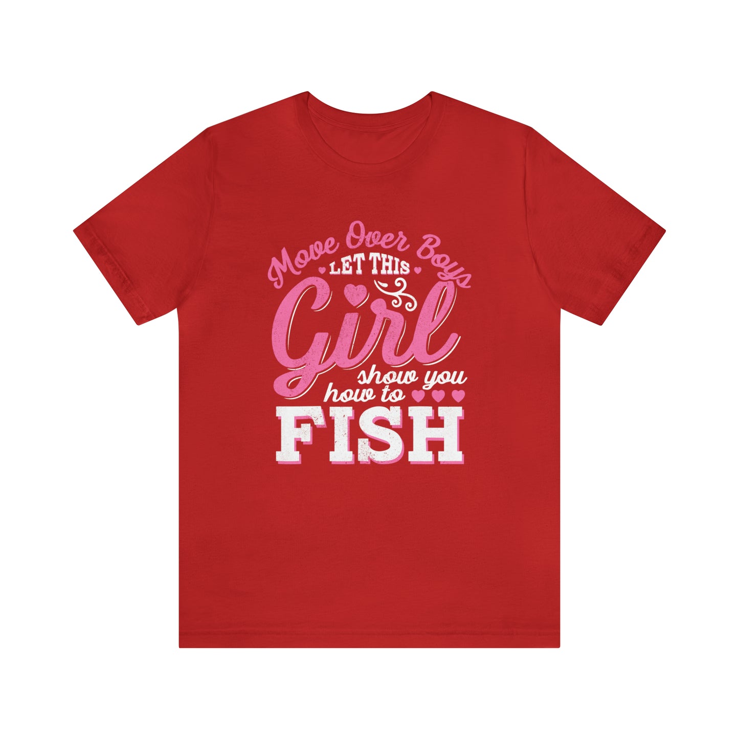 Girl Fishing T-Shirt