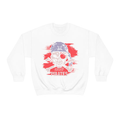 Airship Skull Pirate Crewneck Sweatshirt