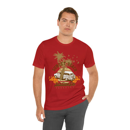 Sunset Beach Surfing Paradise T-Shirt