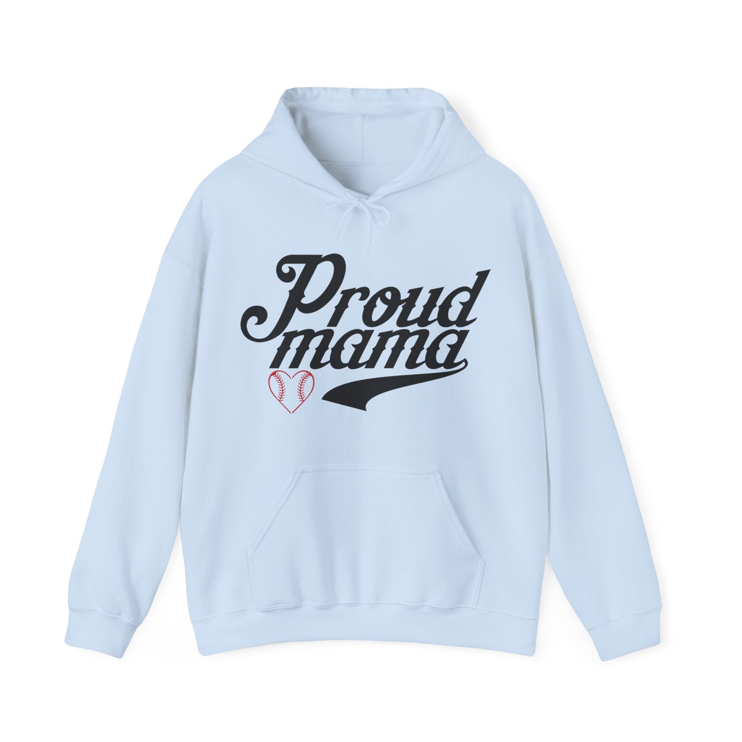 Proud Baseball Mama Hoodie