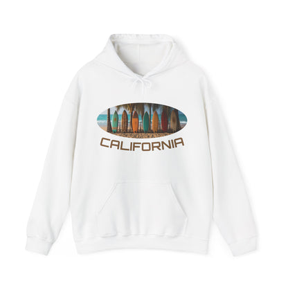 California beautiful surfer beach Hoodie