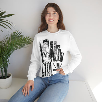 London_Girl Crewneck Sweatshirt