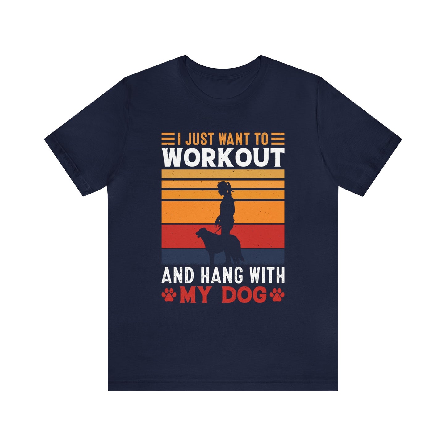 Workout with my dog Vintage T-Shirt