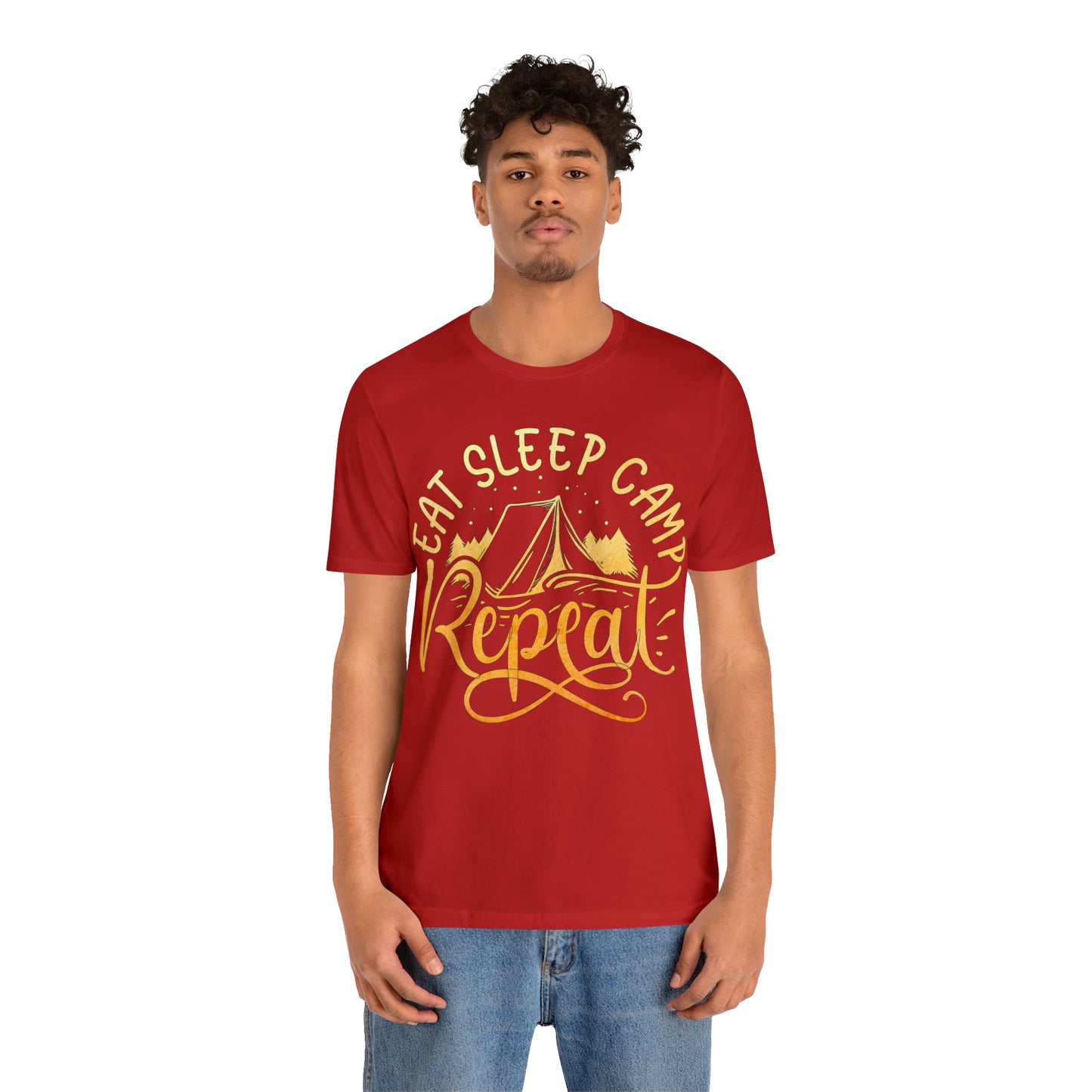 Eat Sleep Camp Repeat T-Shirt