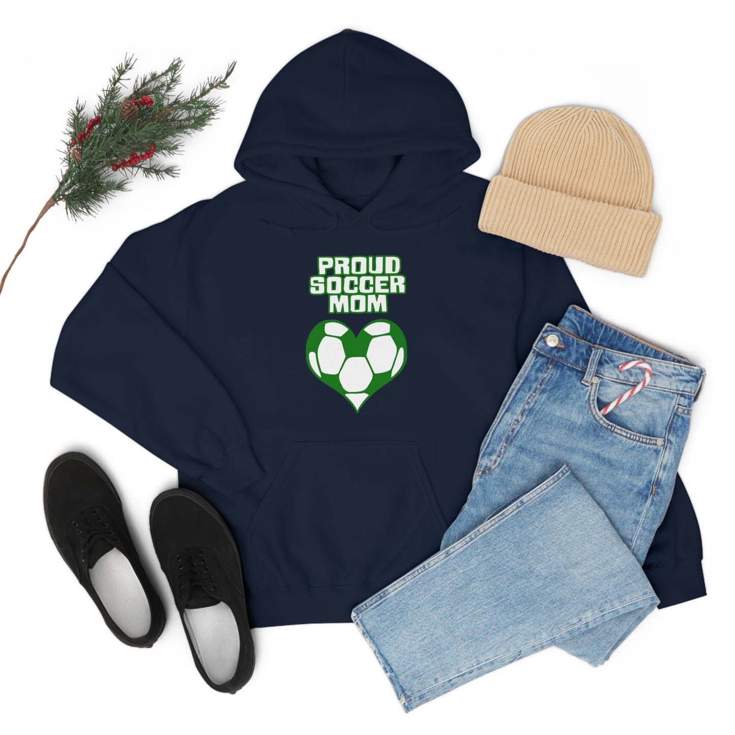 Proud -soccer-mom Heart