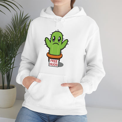 Free hugs sad cactus Hoodie