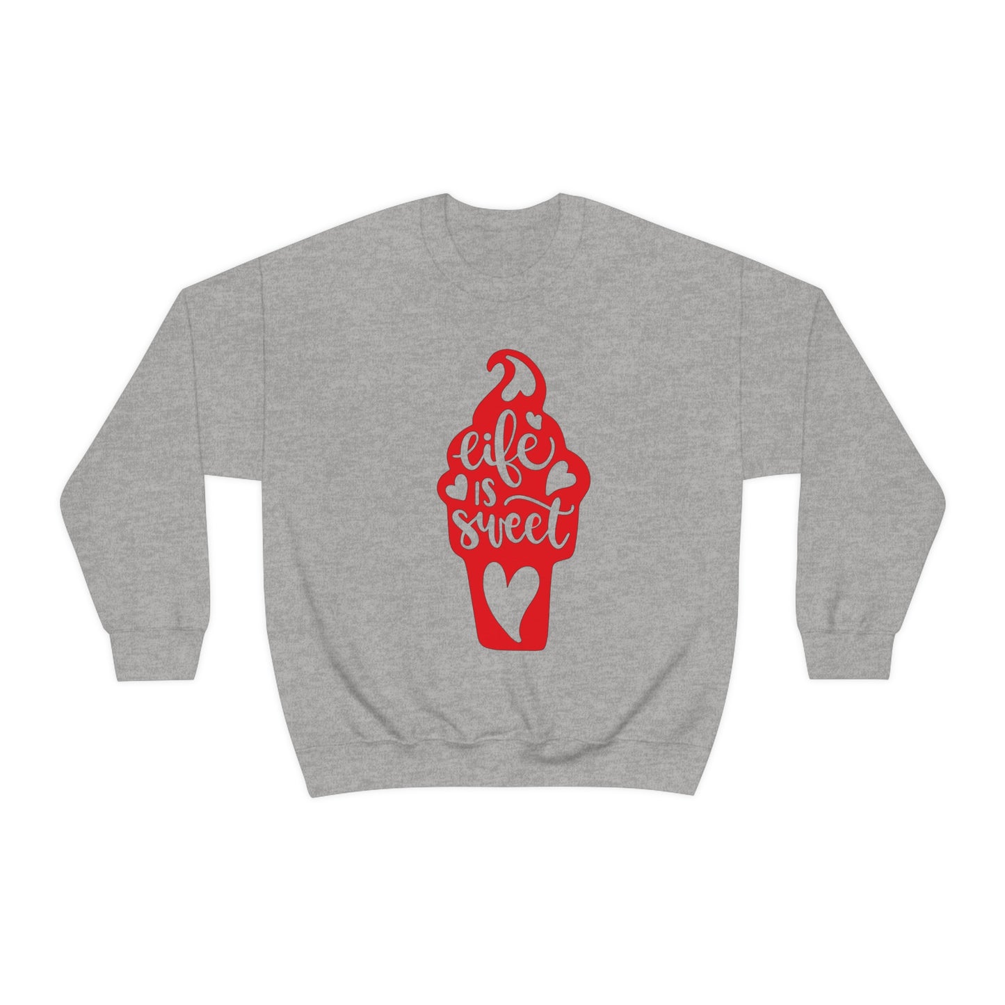 Life_is_sweet Crewneck Sweatshirt