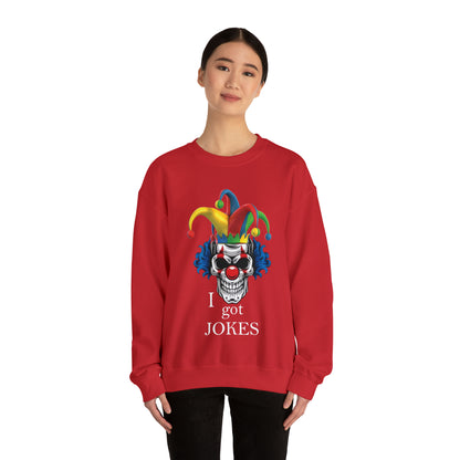 I got jokes Crewneck Sweatshirt