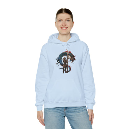 Colorful dragon guardian Hoodie