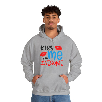 Kiss Me I'm Awesome Hoodie