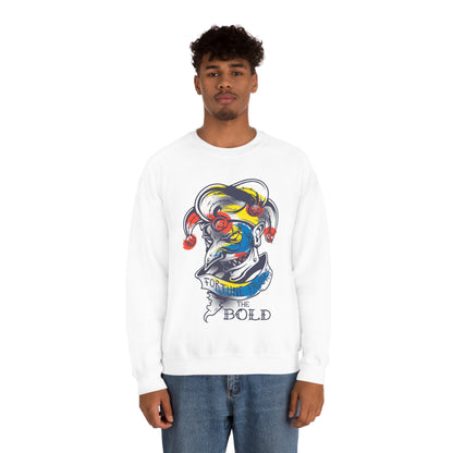 Fortune Favors the Bold Crewneck Sweatshirt