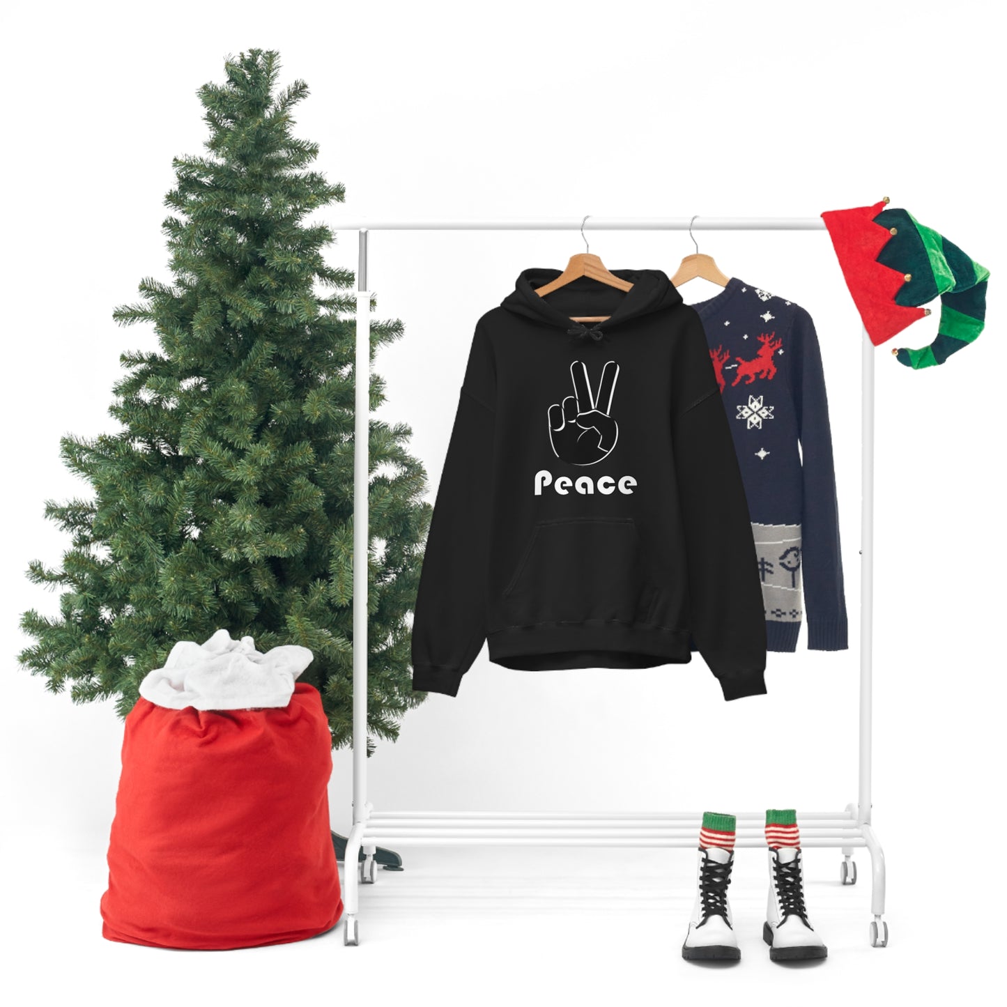 Peace Hand Hoodie