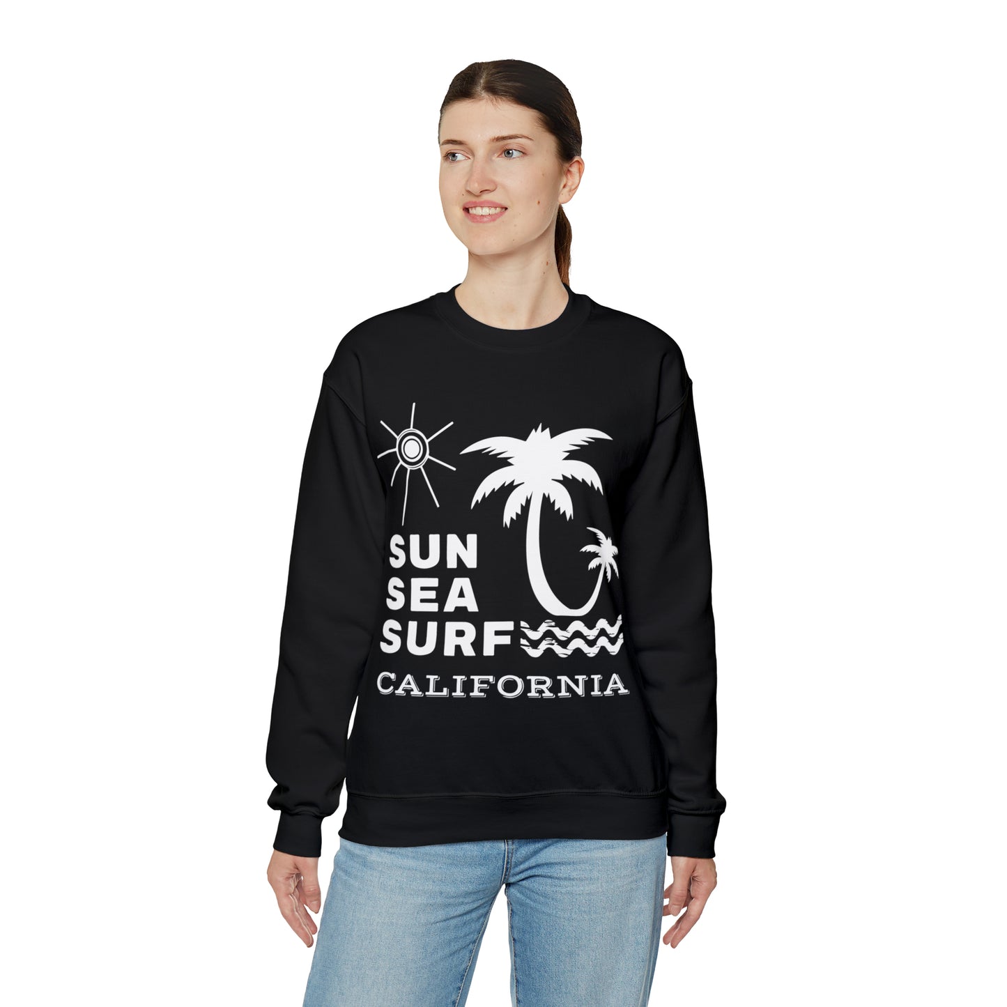 Sun_SEa_Surf Crewneck Sweatshirt