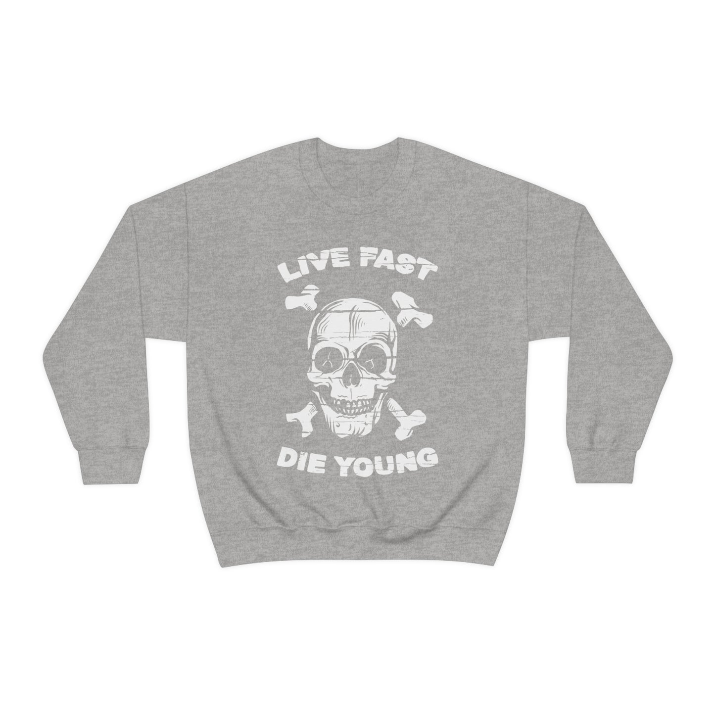 Live Fast Die Young Crewneck Sweatshirt