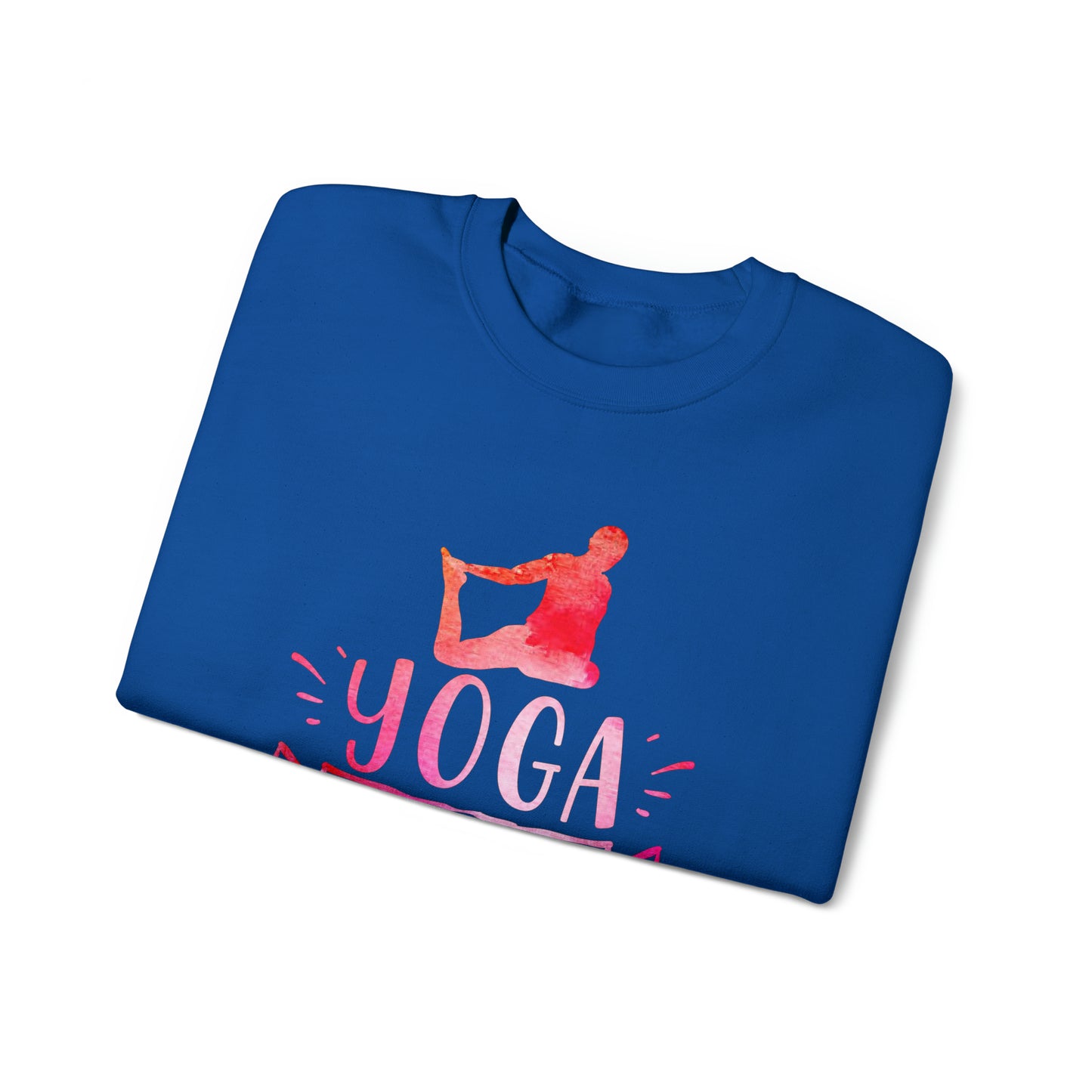 Yoga And Wine Crewneck Sweatshirt