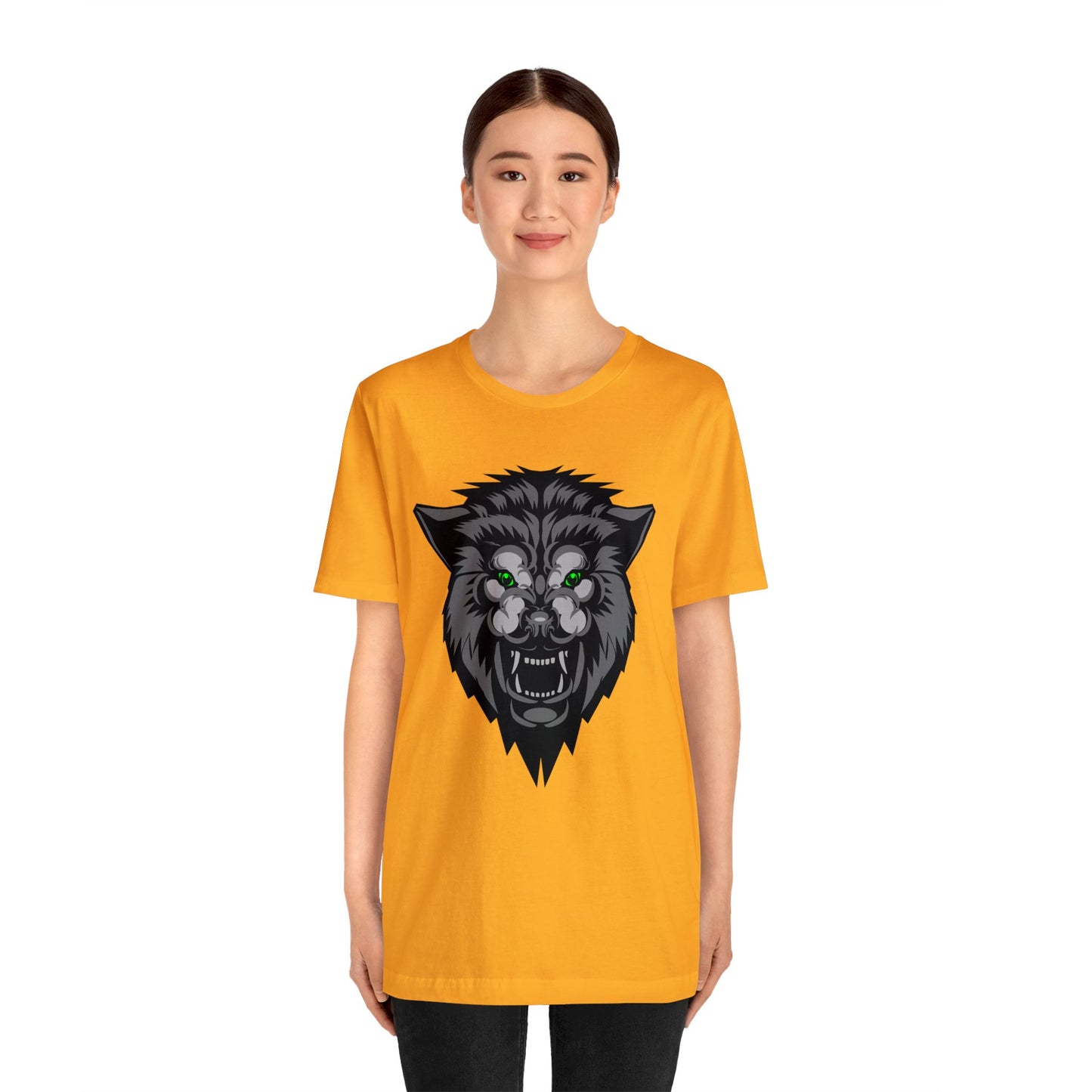 Green eyes wolf T-Shirt