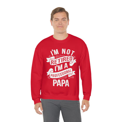 Professional Papa Crewneck Sweatshirt