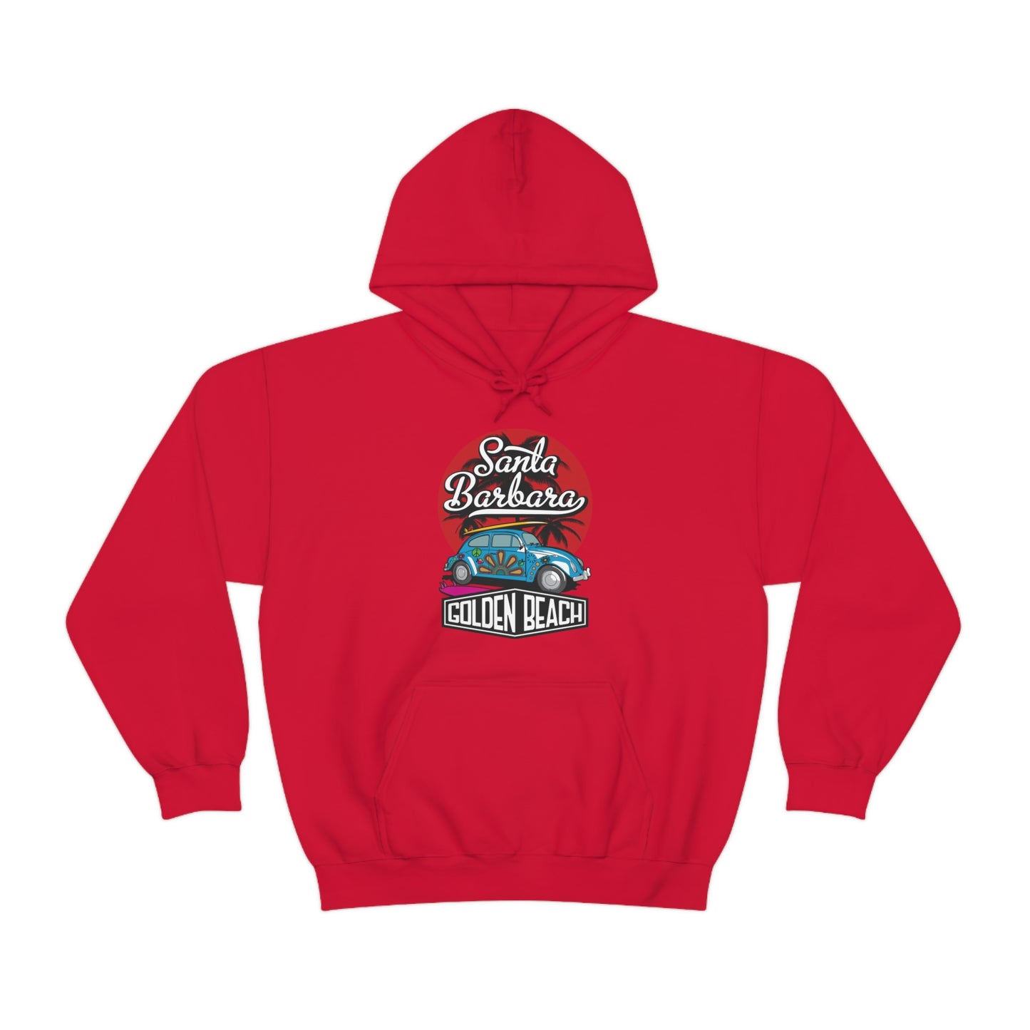 Golden Beach Buggy Hoodie