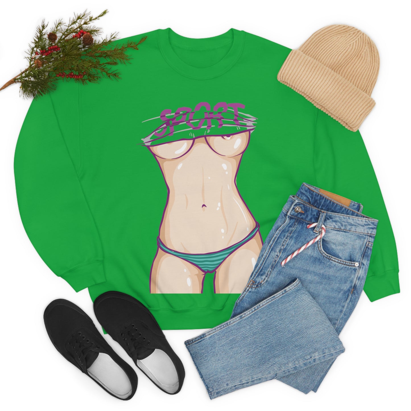 Summer Body Crewneck Sweatshirt