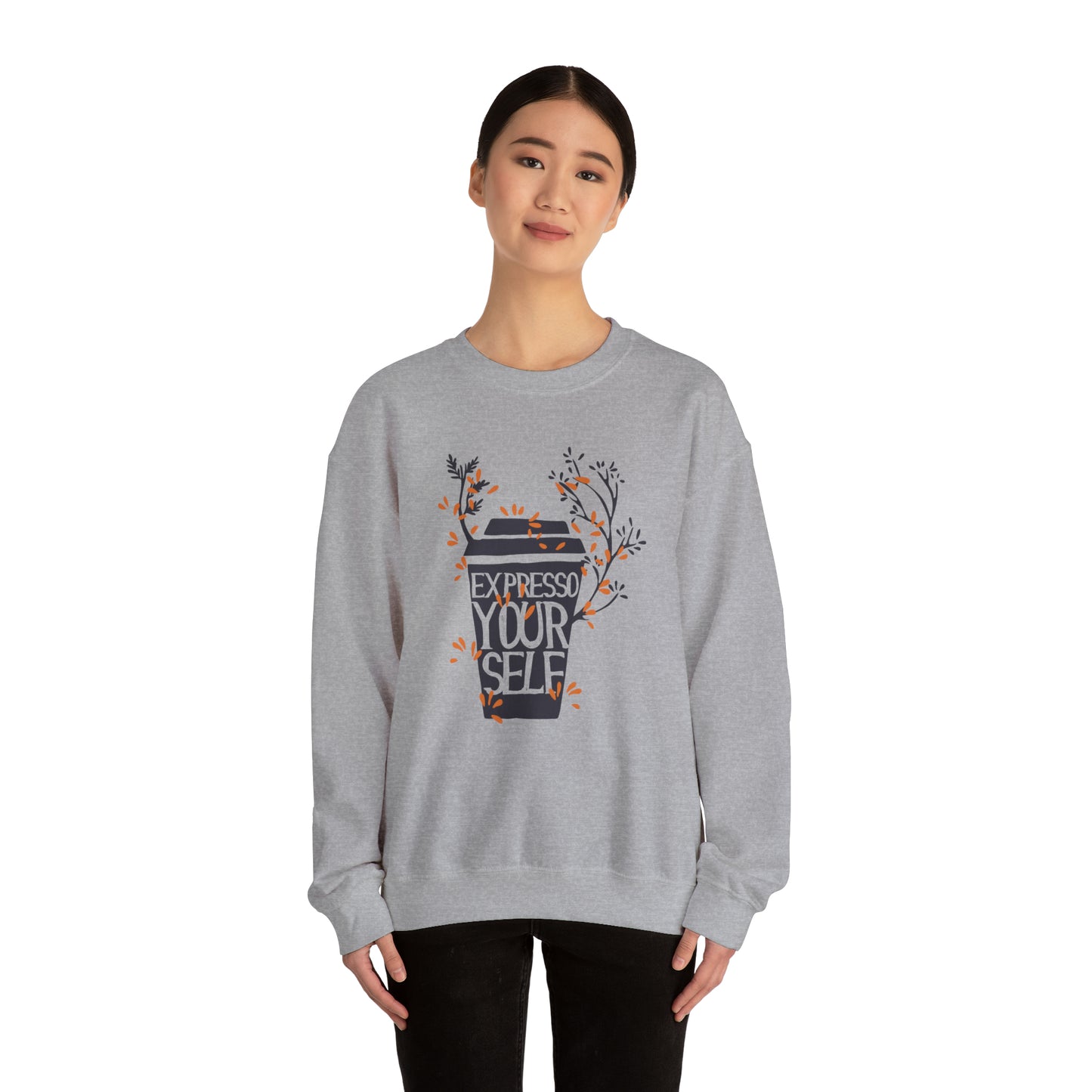 Expresso your self Crewneck Sweatshirt