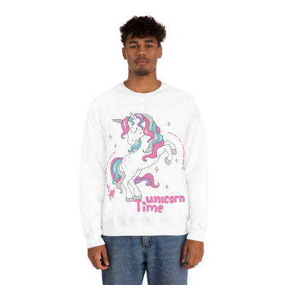 Unicorn time Crewneck Sweatshirt