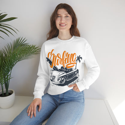 Surfing Cruiser Crewneck Sweatshirt