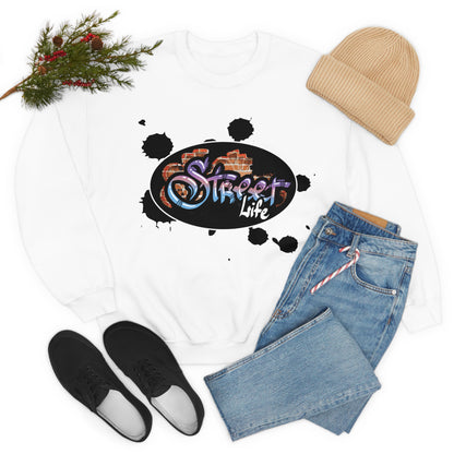 Street life graffiti Crewneck Sweatshirt