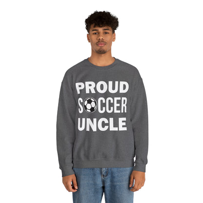 Proud soccer uncle Crewneck Sweatshirt