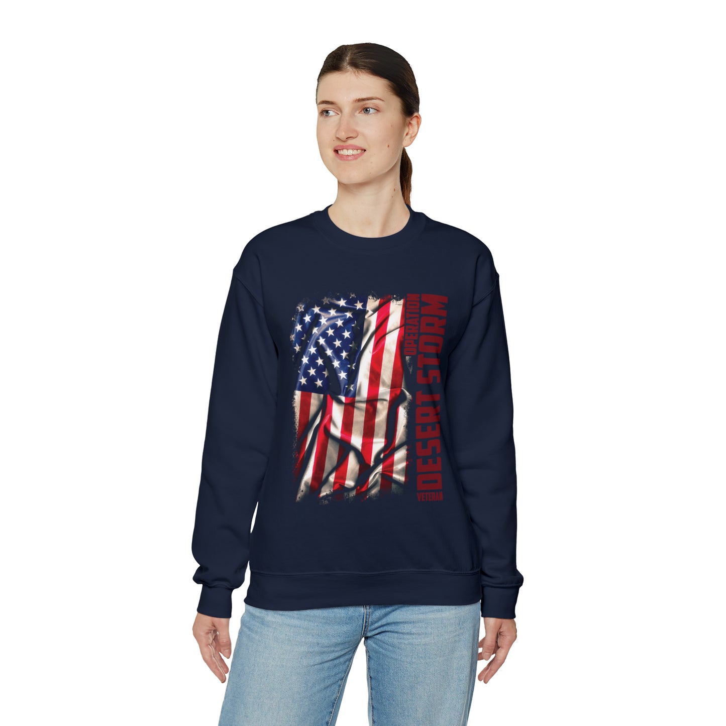 Operation desert storm Veteran Crewneck Sweatshirt