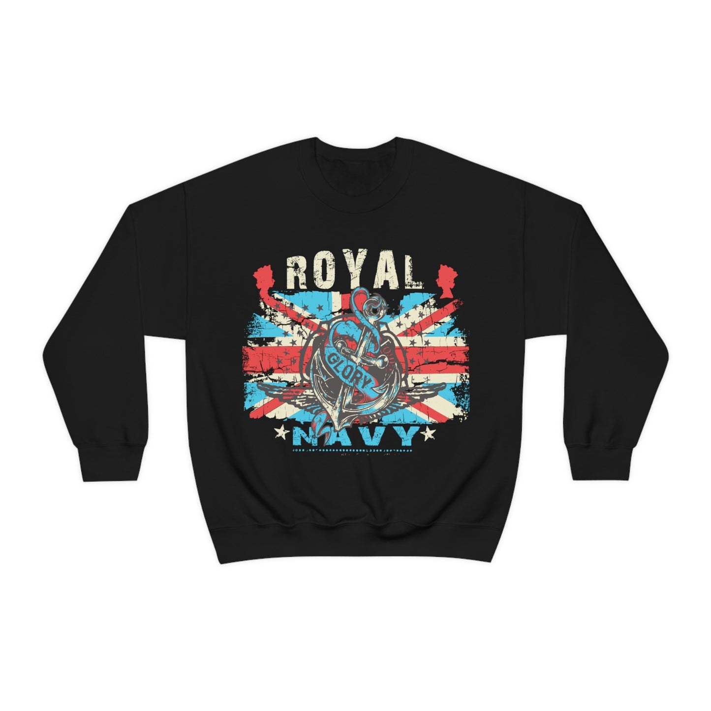 Navy_Glory Crewneck Sweatshirt