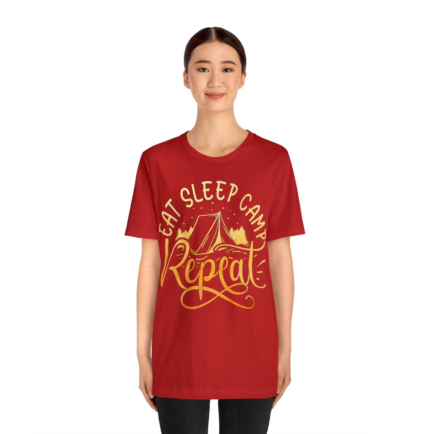 Eat Sleep Camp Repeat T-Shirt