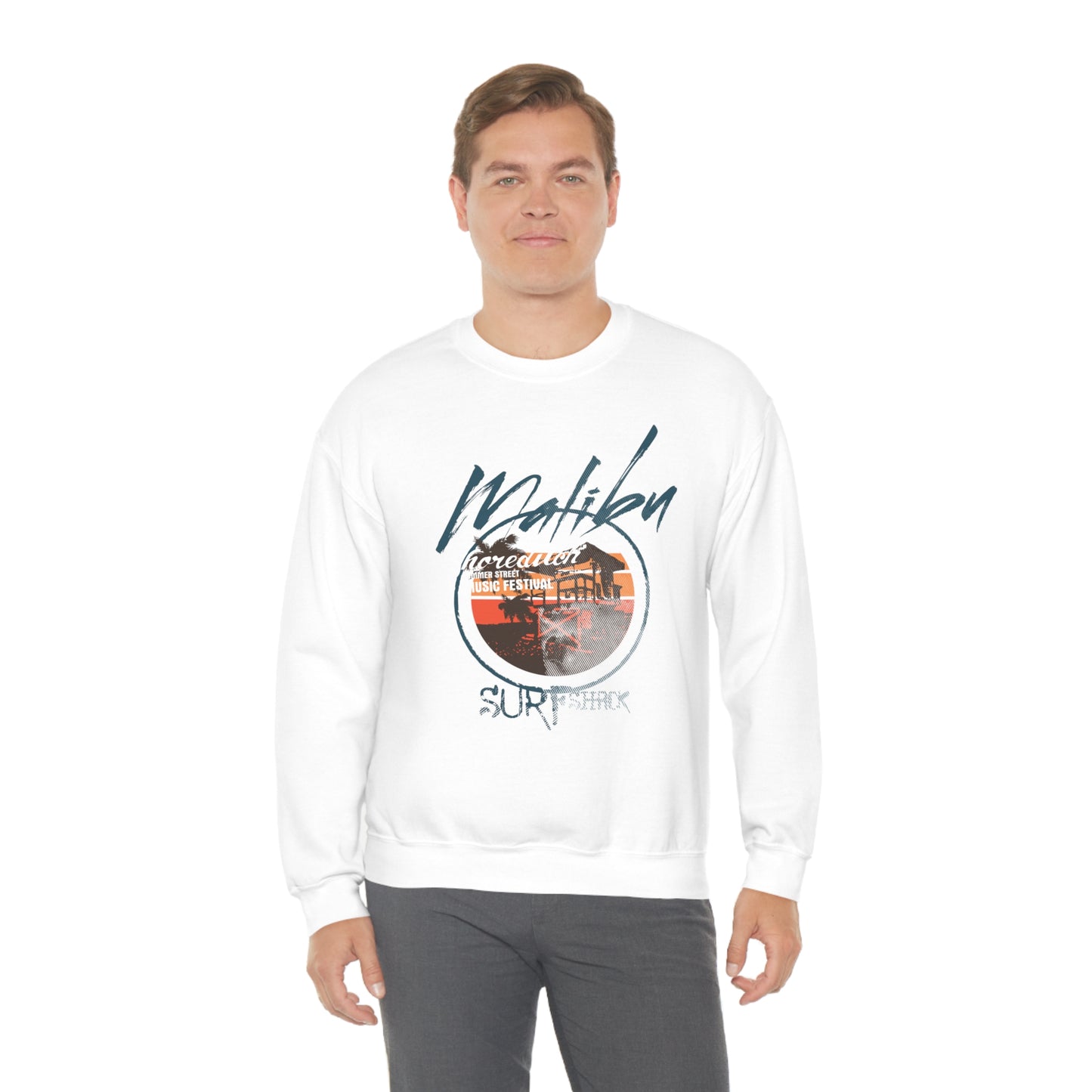 Malibu Vibe Crewneck Sweatshirt