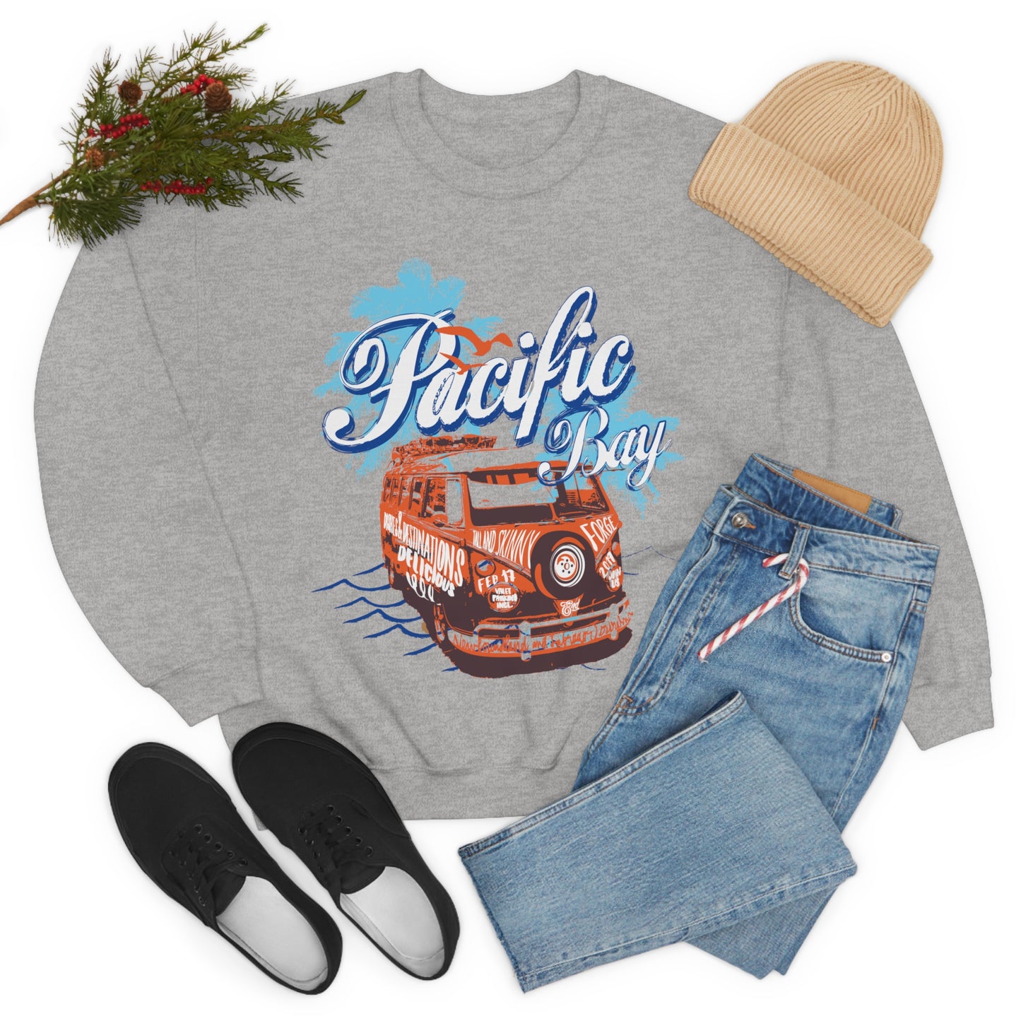 Pacific Bay VW Crewneck Sweatshirt