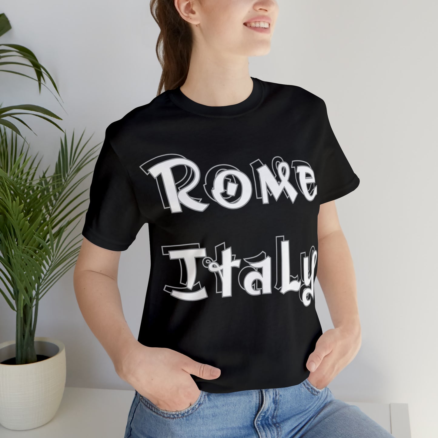 Rome Italy Graffiti T-Shirt