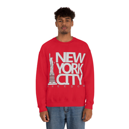 NYC Freedom Tee Crewneck Sweatshirt