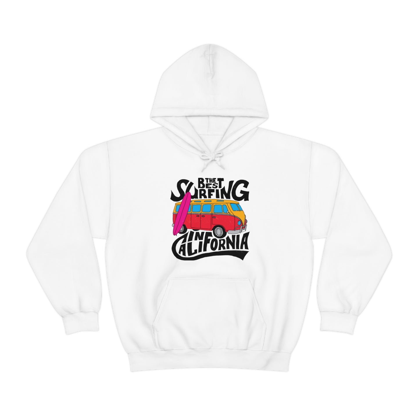 Best Surfing in California Hoodie