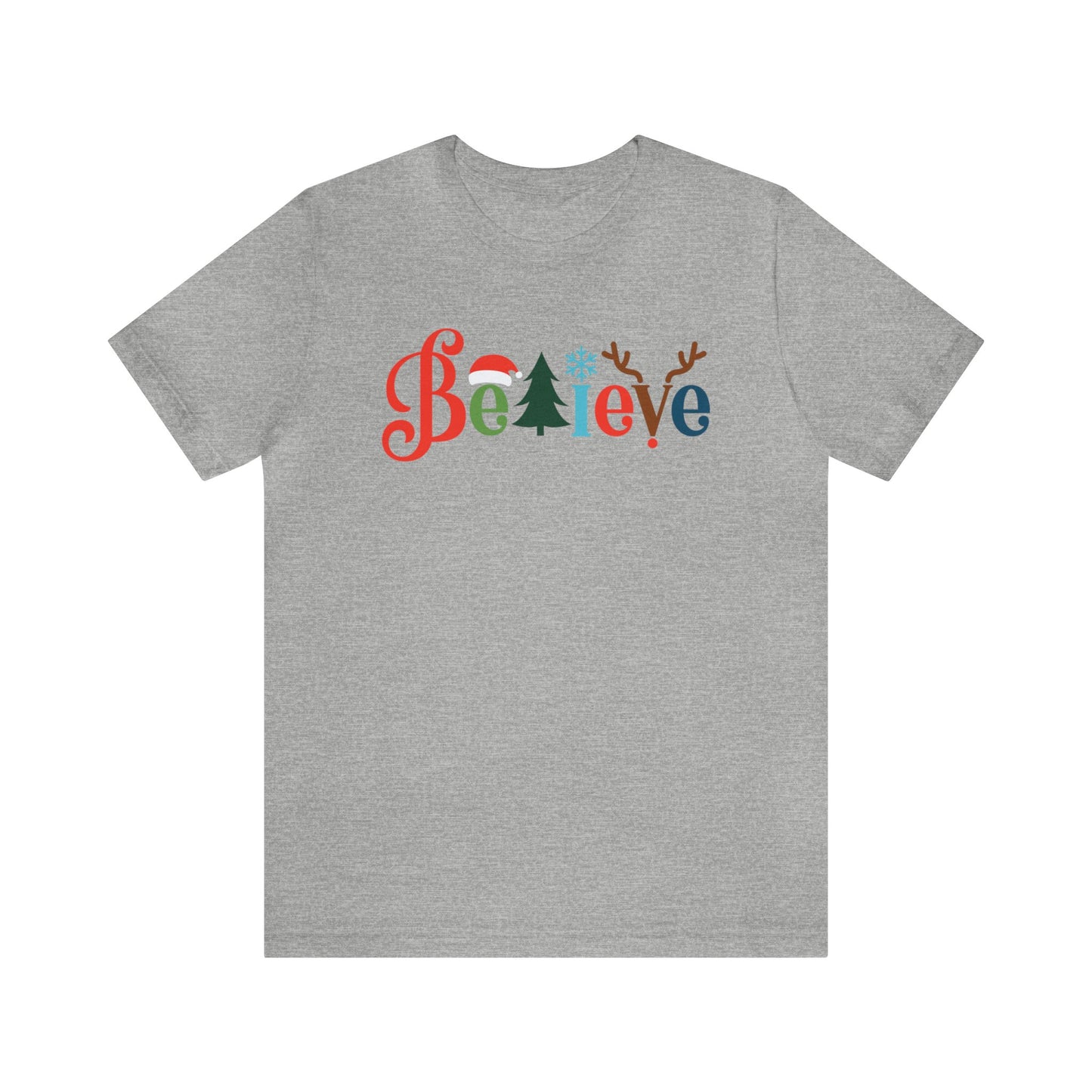 Believe tree Christmas T-Shirt